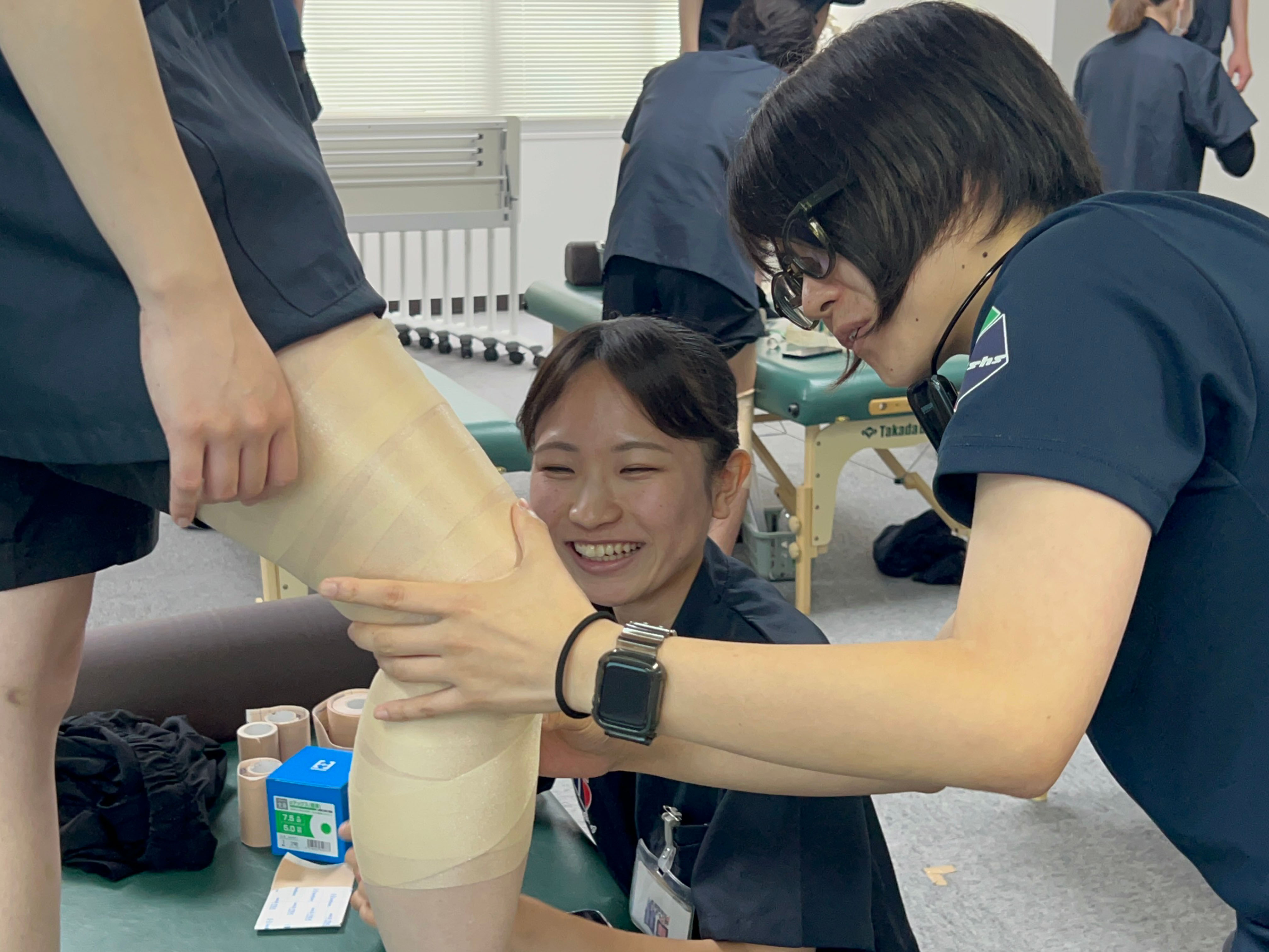 本社での新人集合研修の様子 1