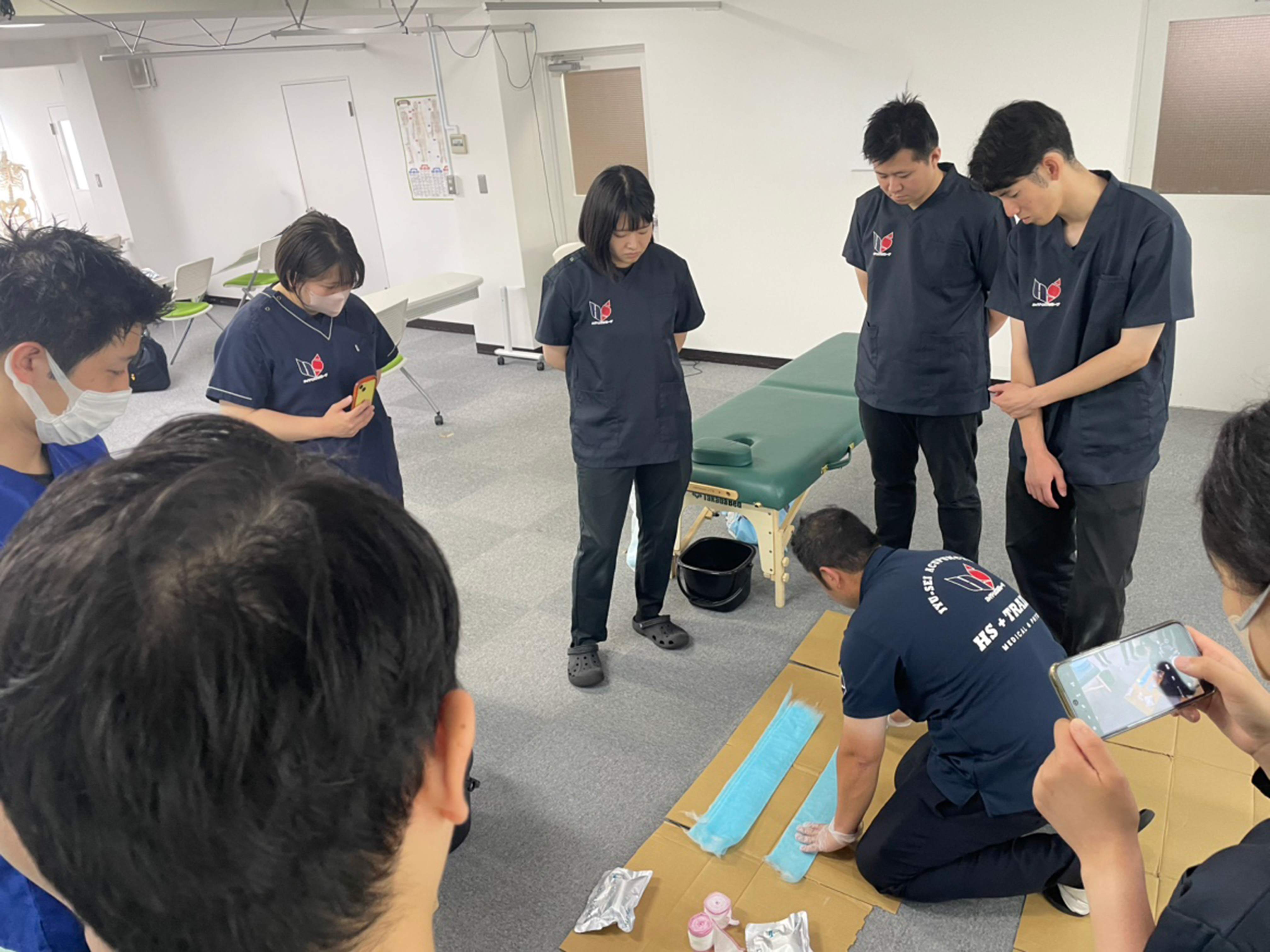 外傷固定技術研修